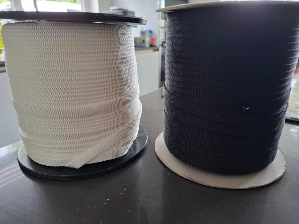 Prachtige professionele Nylon band 10mm / 200mtr - NIEUW, Ophalen of Verzenden, Nieuw, Lint, Band of Elastiek