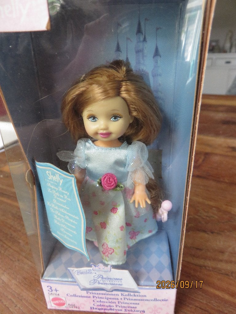 BARBIE SHELLY PRINCES COLLECTIE, Verzenden, Nieuw, Pop