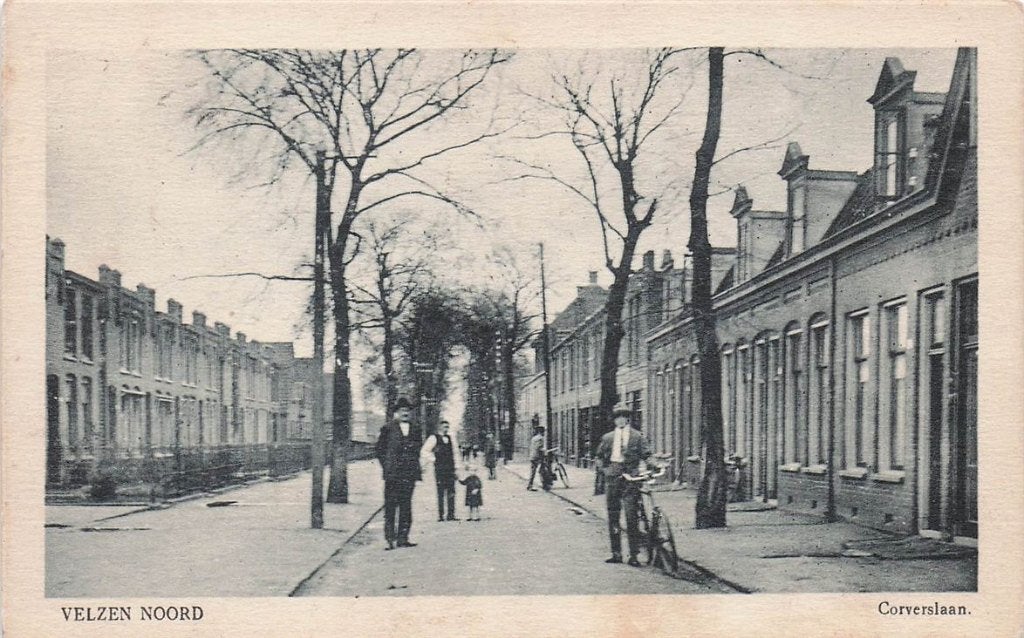 702-124-041 Velsen Noord Corverslaan, Verzenden, Voor 1920, Noord-Holland