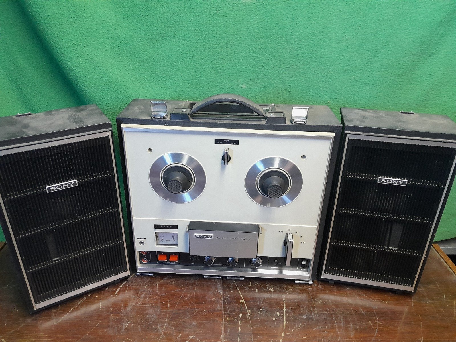 Sony TC-252 bandrecorder, Ophalen, Bandrecorder