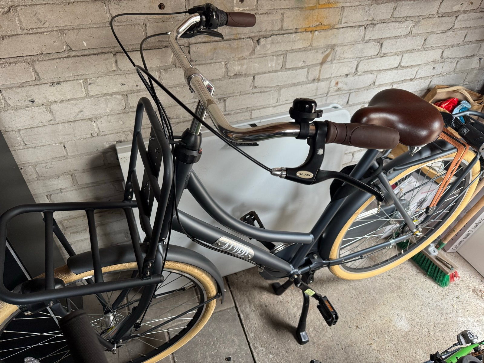 Altec Urban fiets met voordrager en terugtraprem, Terugtraprem, Gebruikt, 50 tot 53 cm, Ophalen