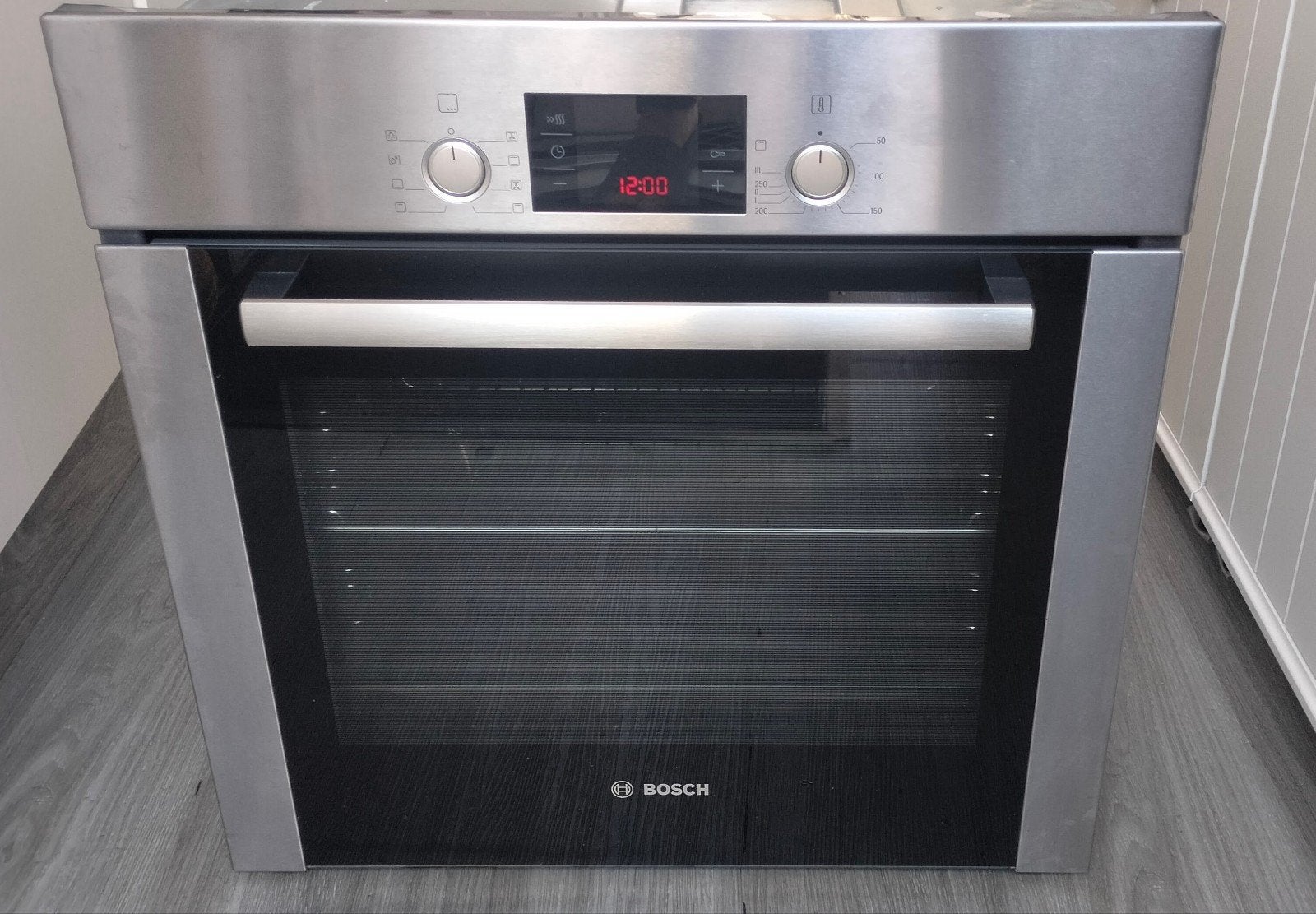 Bosch inbouw oven, Hete lucht, 60 cm of meer, Inbouw, 55 tot 60 cm