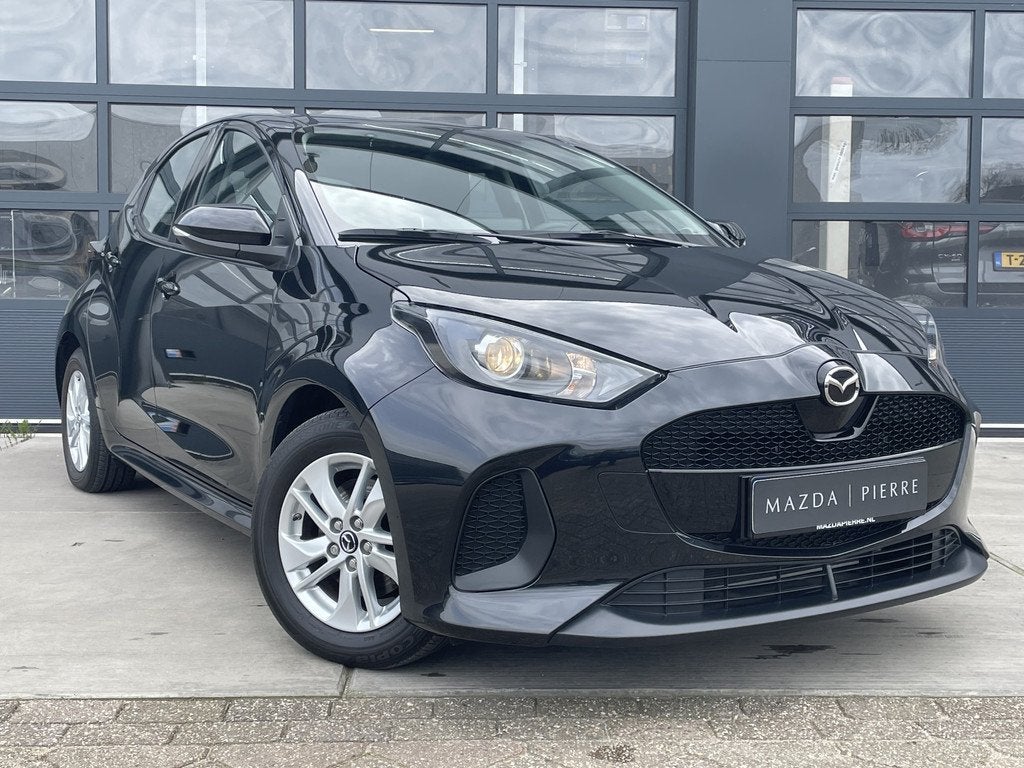 Mazda 2 Hybrid 1.5 Centre-line AUTOMAAT APPLE CARPLAY / ANDR, Auto's, Mazda, Gebruikt, Zwart, Bedrijf, 26 km/l