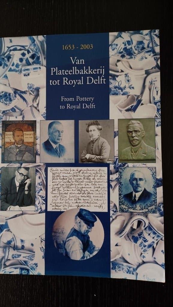Van plateelbakkerij tot Royal Delft, Ophalen of Verzenden, Zo goed als nieuw
