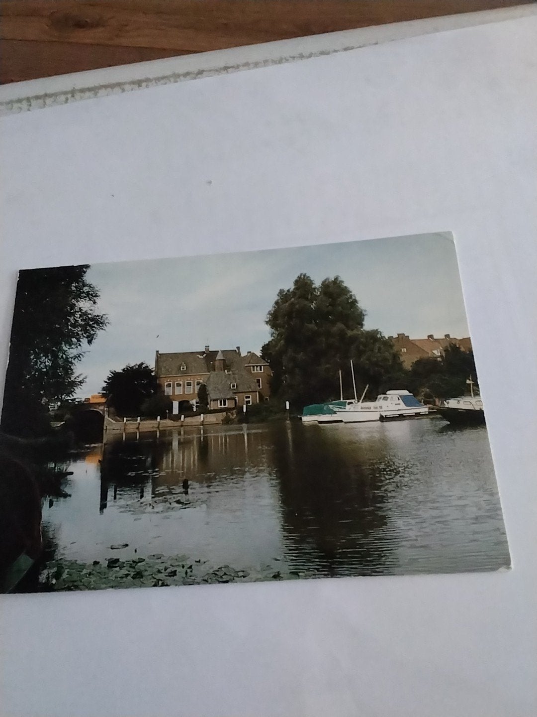 Oude ansichtkaart Alblasserdam, De Alblas, Ophalen of Verzenden, 1960 tot 1980, Gelopen, Zuid-Holland