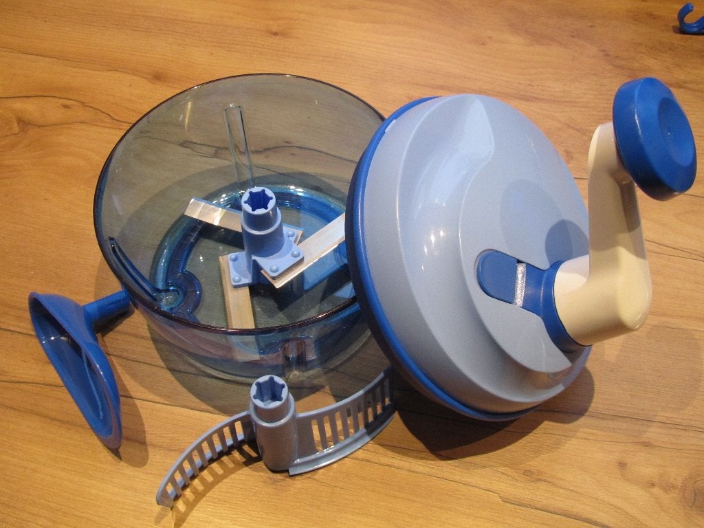 Quick Chef lll Mixkom Blokbus Spatrand vaas Tupperware zgan, Ophalen of Verzenden, Zo goed als nieuw, Overige typen