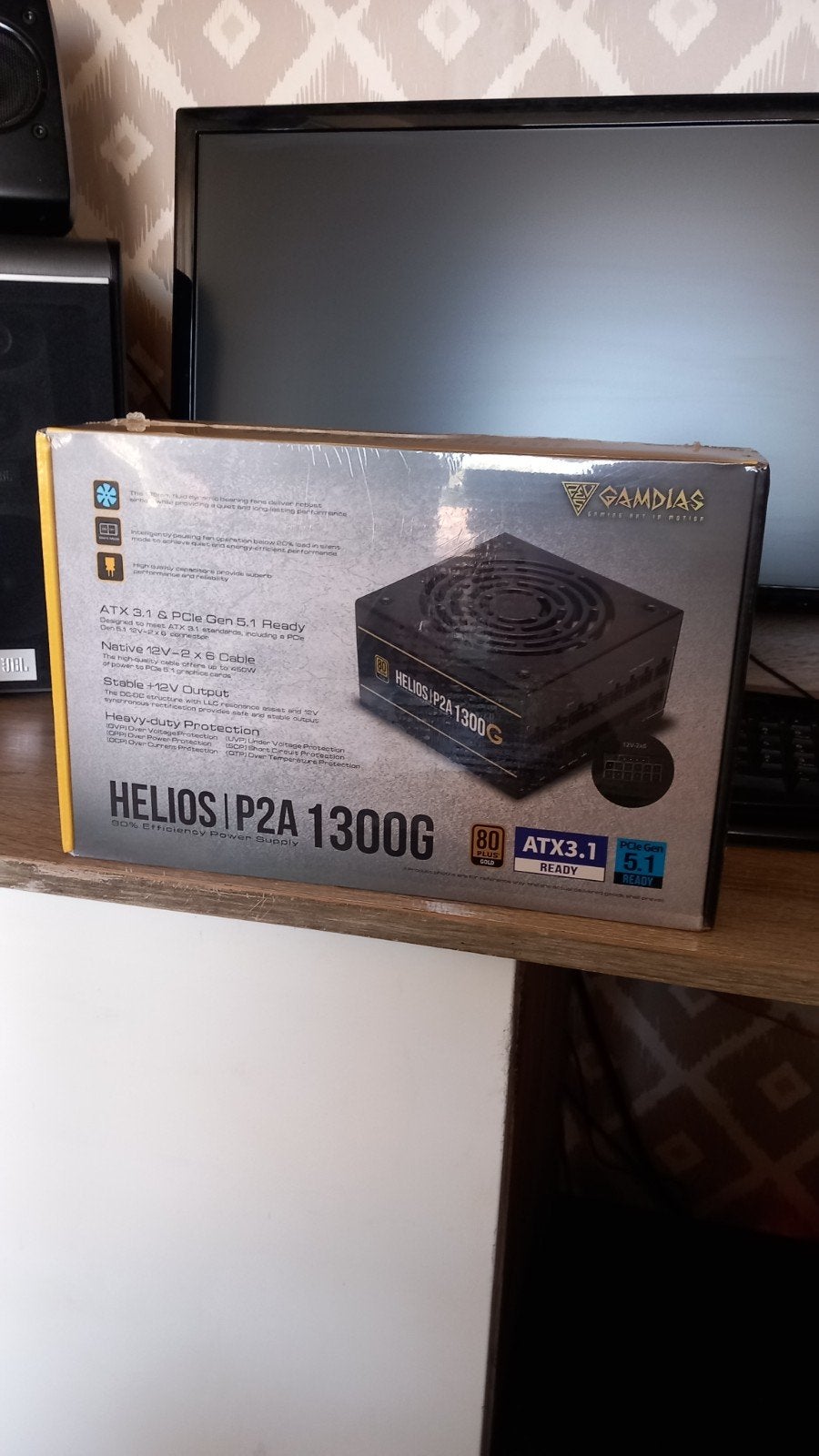 nieuwe voeding1300 watt nog in verpakking, Computers en Software, Interne voedingen, Ophalen, Nieuw