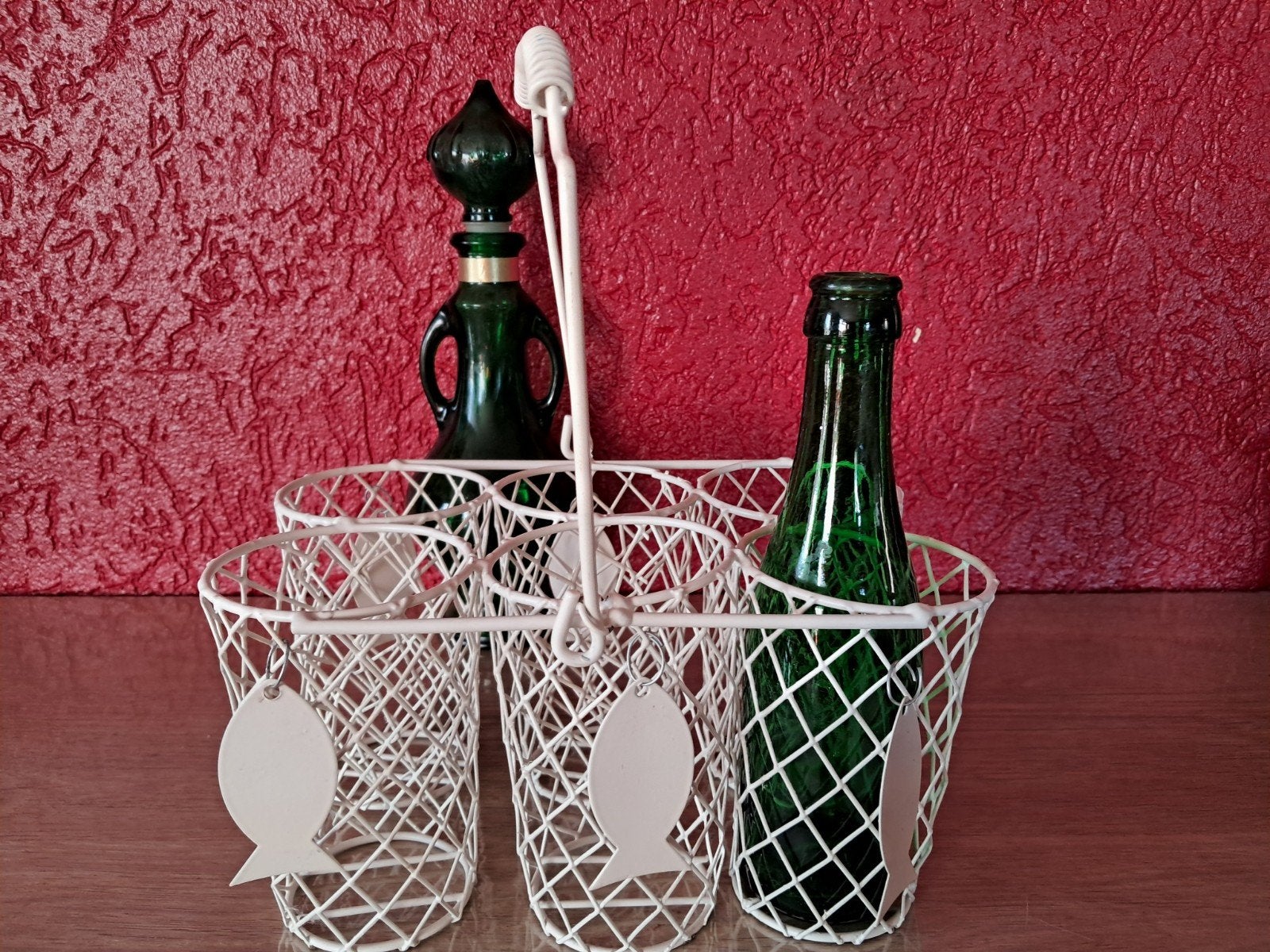 Glazen houder of cocktailbar. Leuk voor kinderen feesten., Ophalen of Verzenden