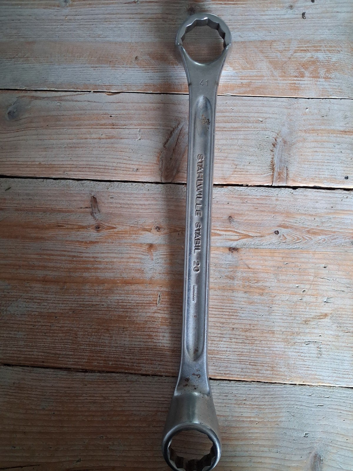 Stahlwille ringsleutel 36x41 mm - Gebruikt, Ophalen of Verzenden, Gebruikt, Sleutel/ratel, Overige merken