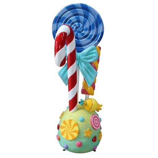 Candy Cane Standee beeld – Candycane - hoogte 218 cm, Diversen, Kerst, Ophalen, HorecaBeelden, Nieuw, HorecaBeelden