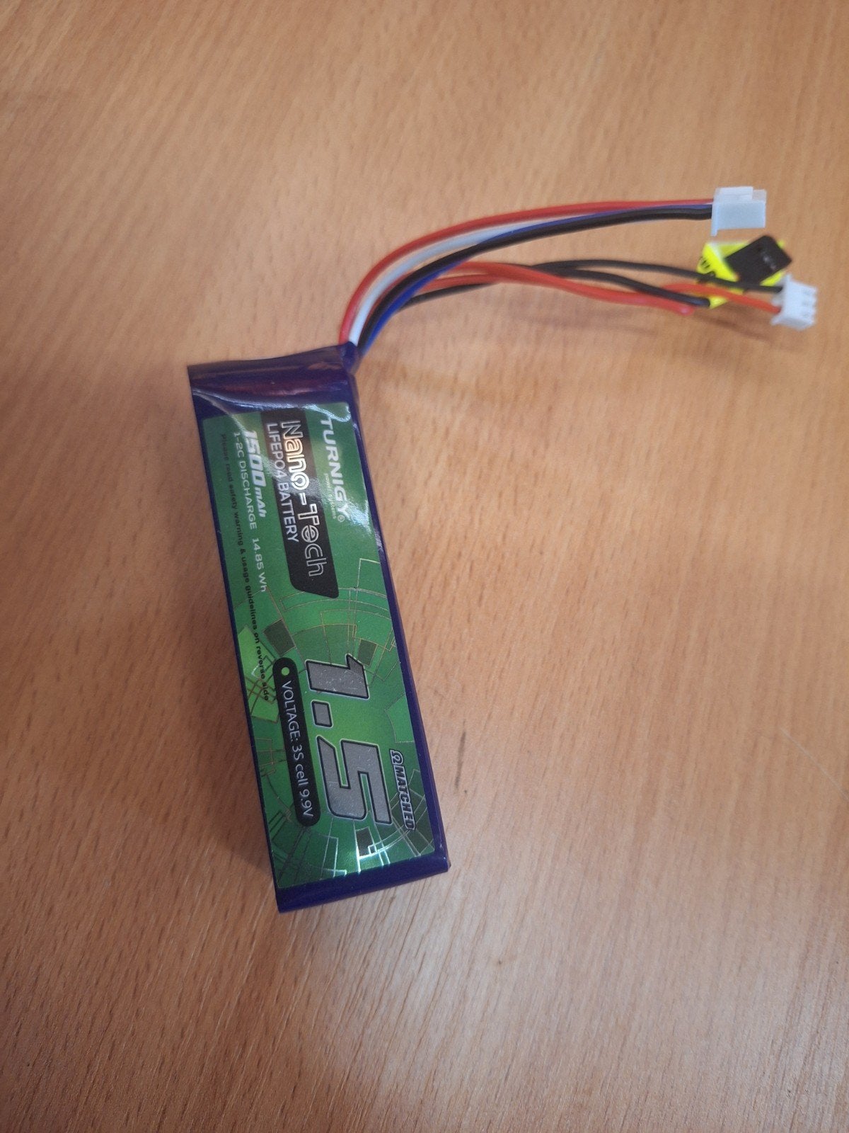 Turnigy Nano-Tech 1500mAh LiPo Batterij 3S 25-50C, Ophalen of Verzenden, Nvt, Nvt, Nvt