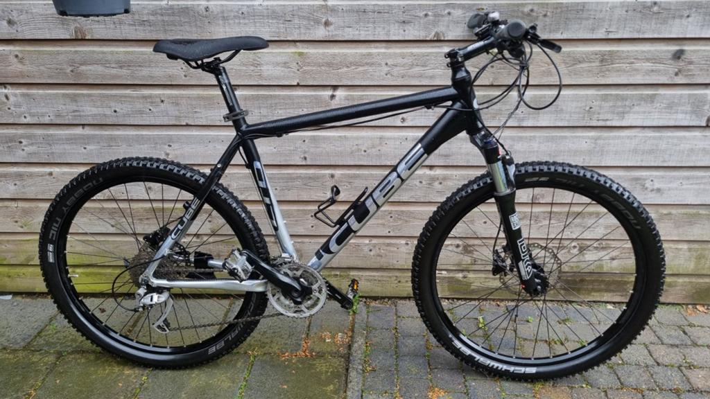 CUBE MOUNTAINBIKE 26" SCHIJFREMMEN, Fietsen en Brommers, Gebruikt, Hardtail, 49 tot 53 cm, Schijfrem