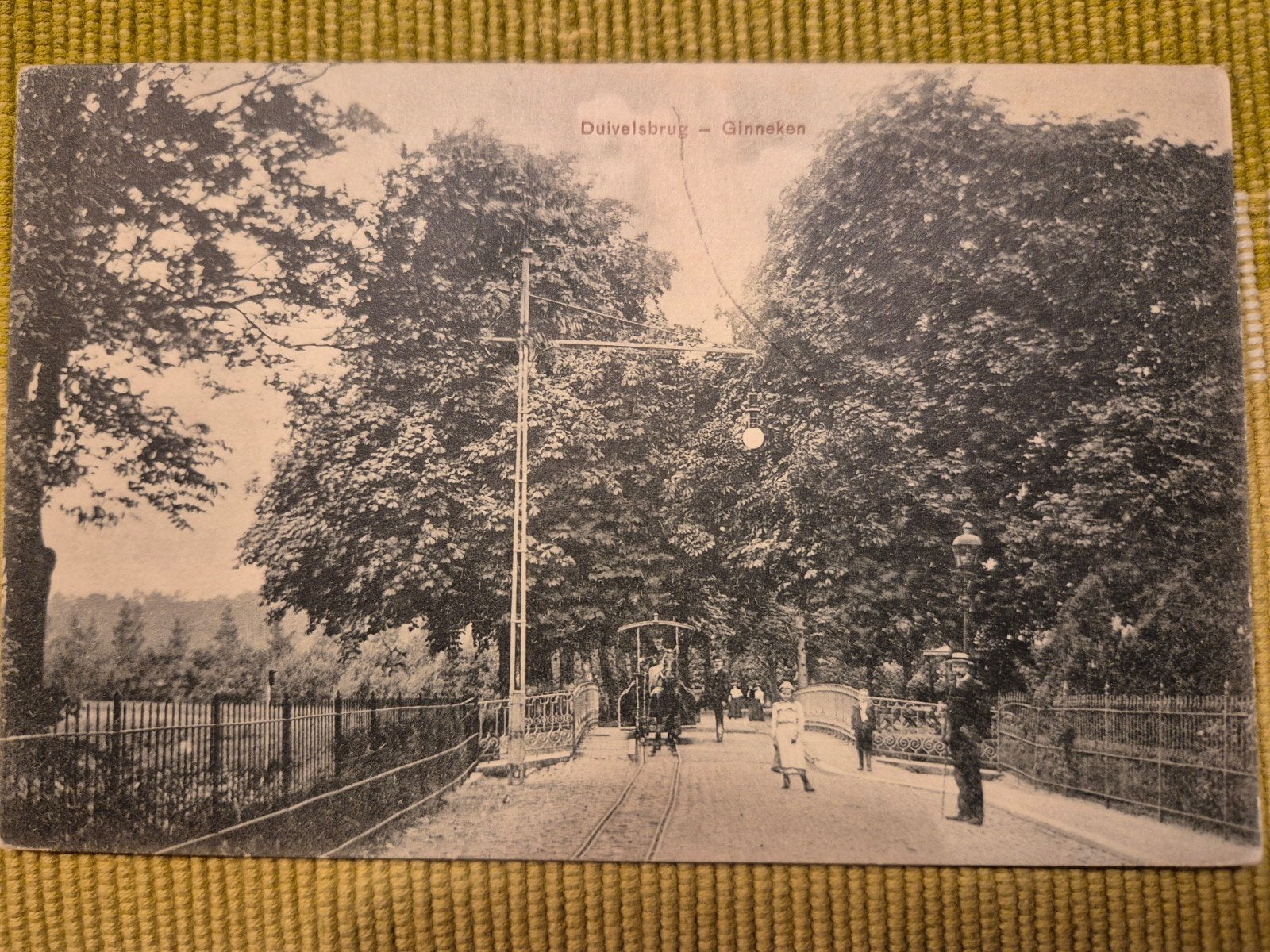 de de Duivelsbrug in Ginneken begin vorige eeuw, Ophalen of Verzenden, Voor 1940