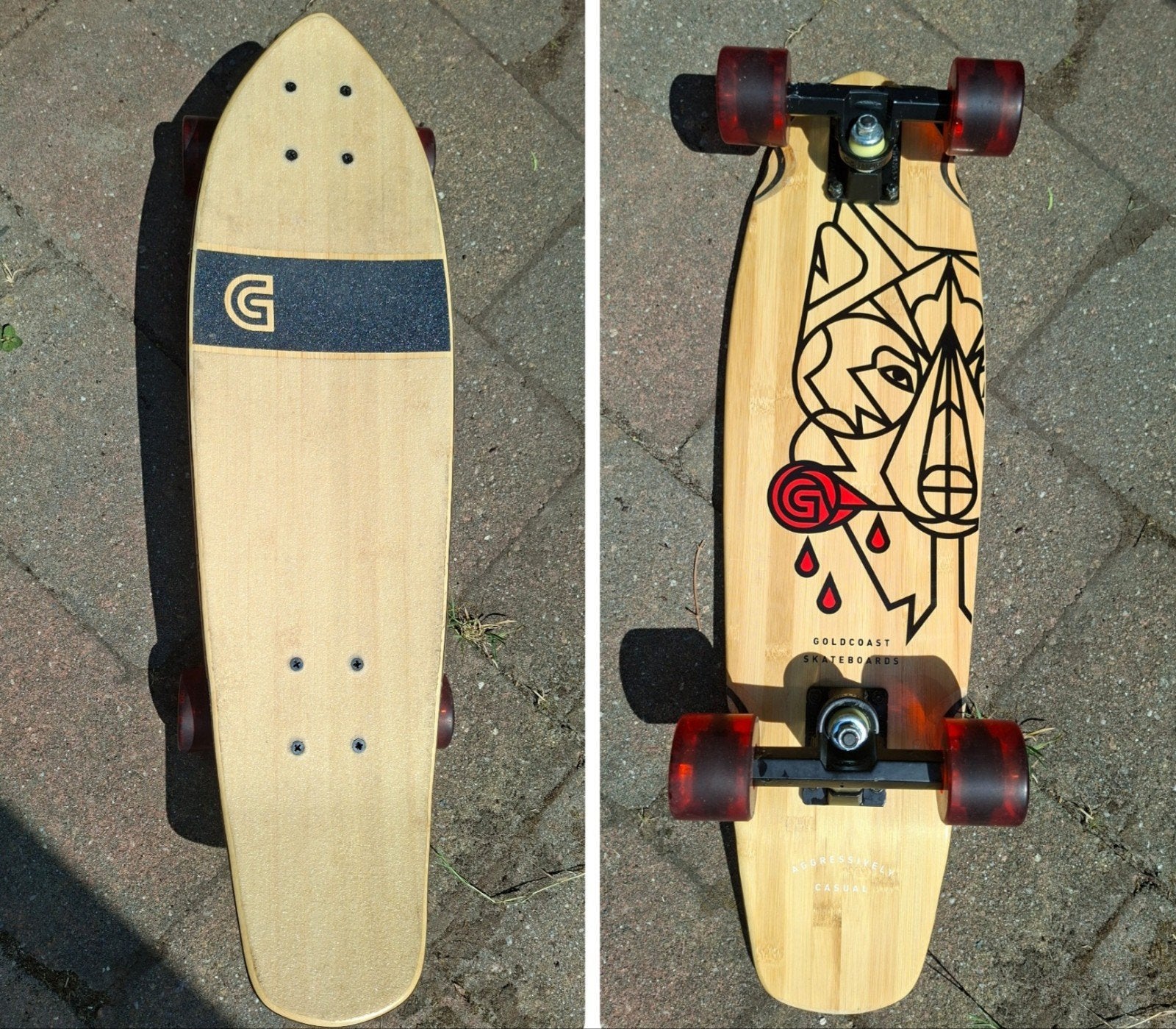 GoldCoast Skateboards Aesop Cruise klein model longboard, Ophalen, Zo goed als nieuw, Longboard