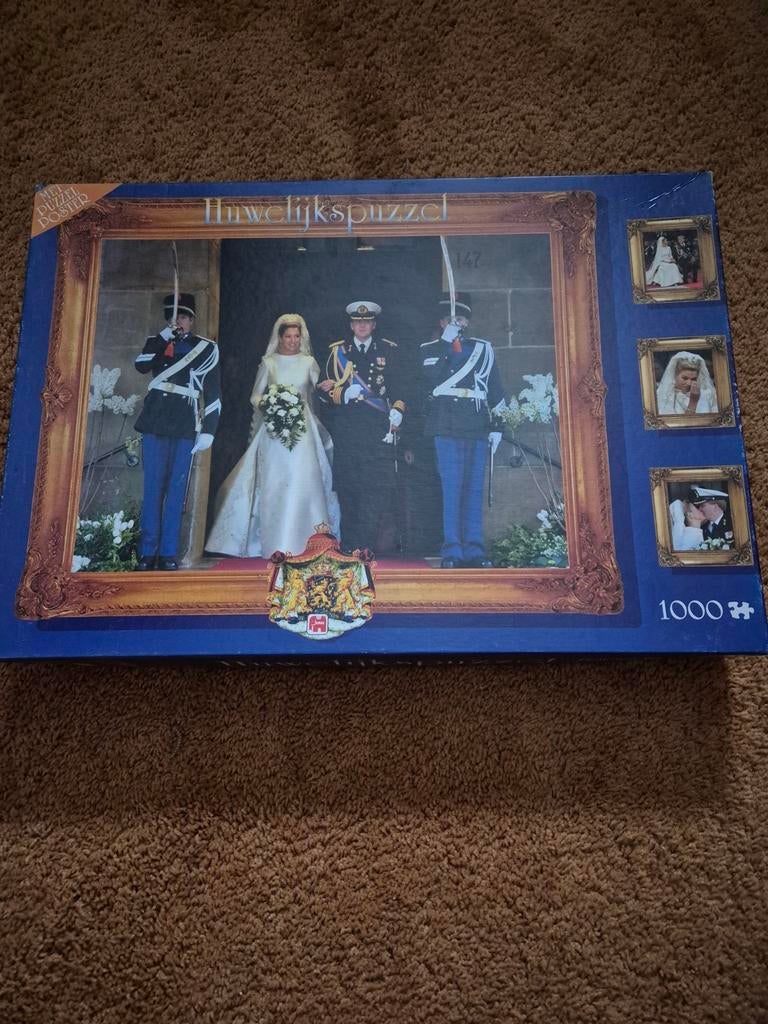 Jumbo Huwelijks puzzel, Hobby en Vrije tijd, Denksport en Puzzels, Ophalen of Verzenden, 500 t/m 1500 stukjes, Nieuw, Legpuzzel