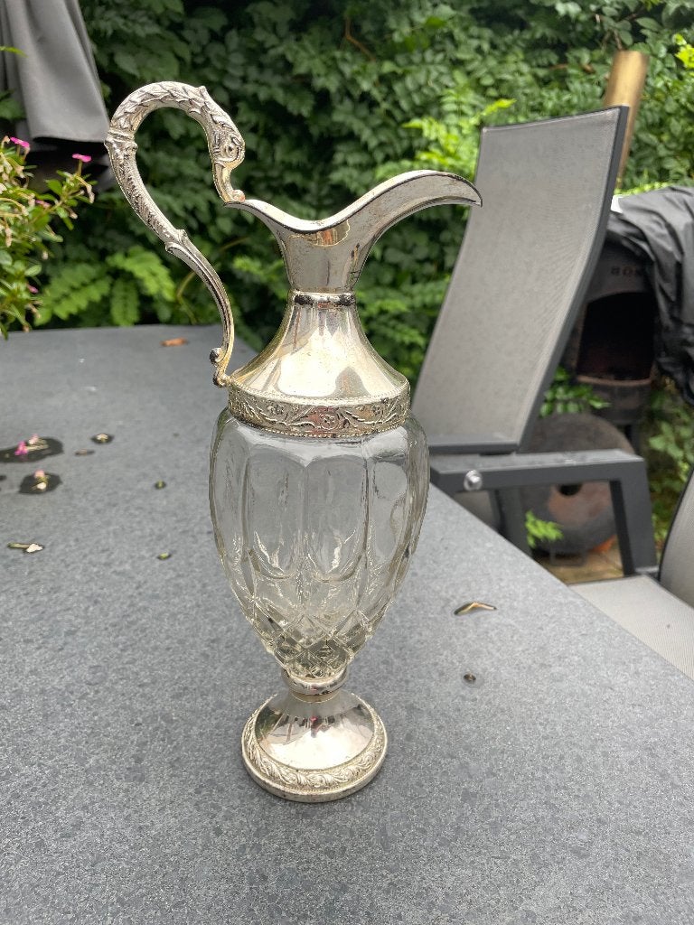 Vintage Italiaanse karaf, Vecchia Romana 500ml, Antiek en Kunst, Ophalen of Verzenden