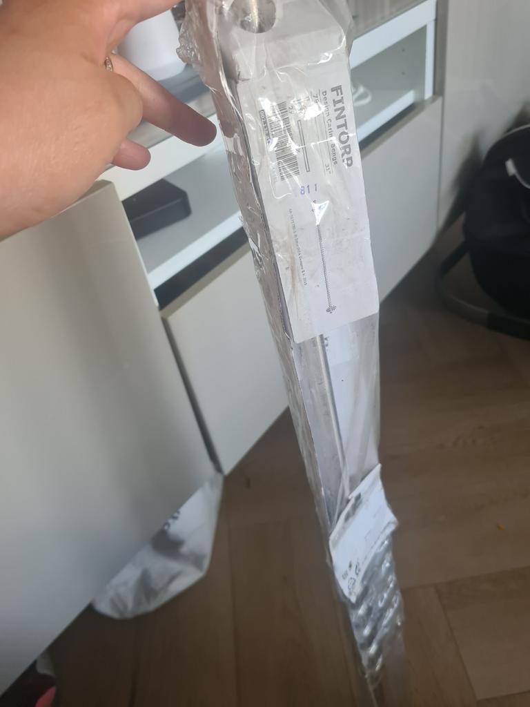 IKEA FINTORP Stang - Nieuw in verpakking, Overige typen, IKEA, Ophalen of Verzenden, Metaal