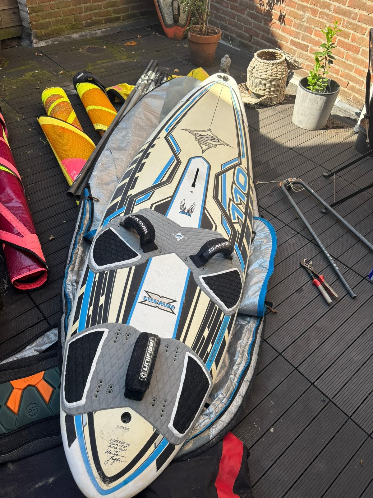 JP X-Cite Ride 110, Ophalen, Zo goed als nieuw, Plank