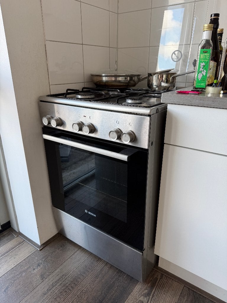BOSCH gas fornuis, Ophalen, Gebruikt, 4 kookzones, Gas