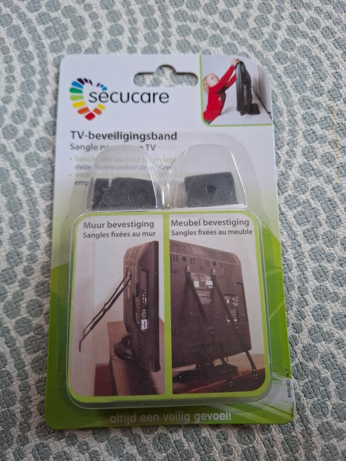 Secucare TV-beveiligingsband - Voorkom omvallen TV, Ophalen