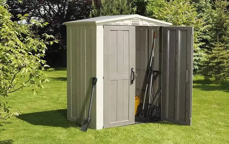 Keter Factor 63 Tuinhuis Tuinkast Opbergkast, Tuin en Terras, Ophalen, Gebruikt