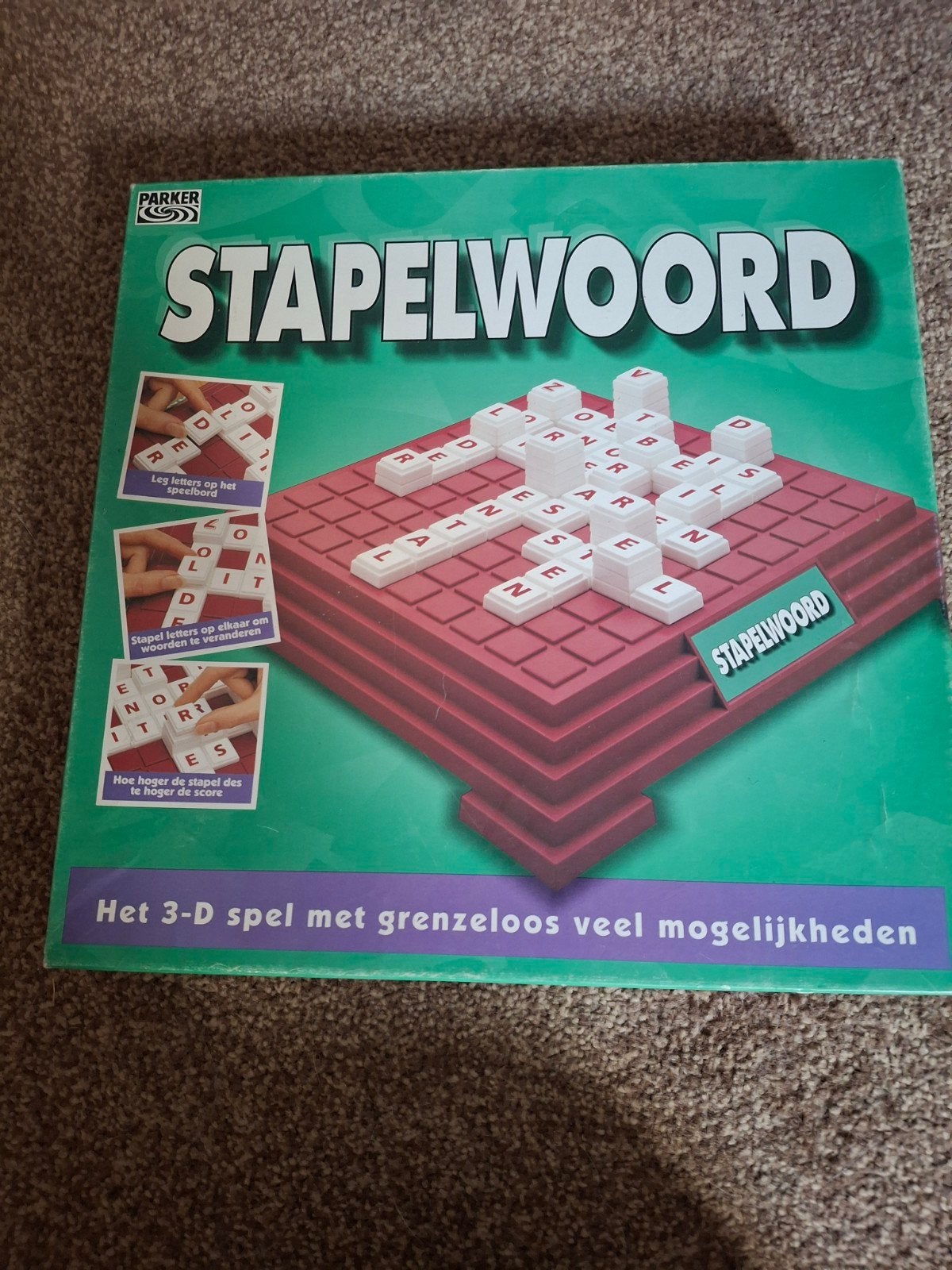 Stapelwoord en Triominos My First - Bordspellen, Ophalen, Gebruikt, Parker, Goliath