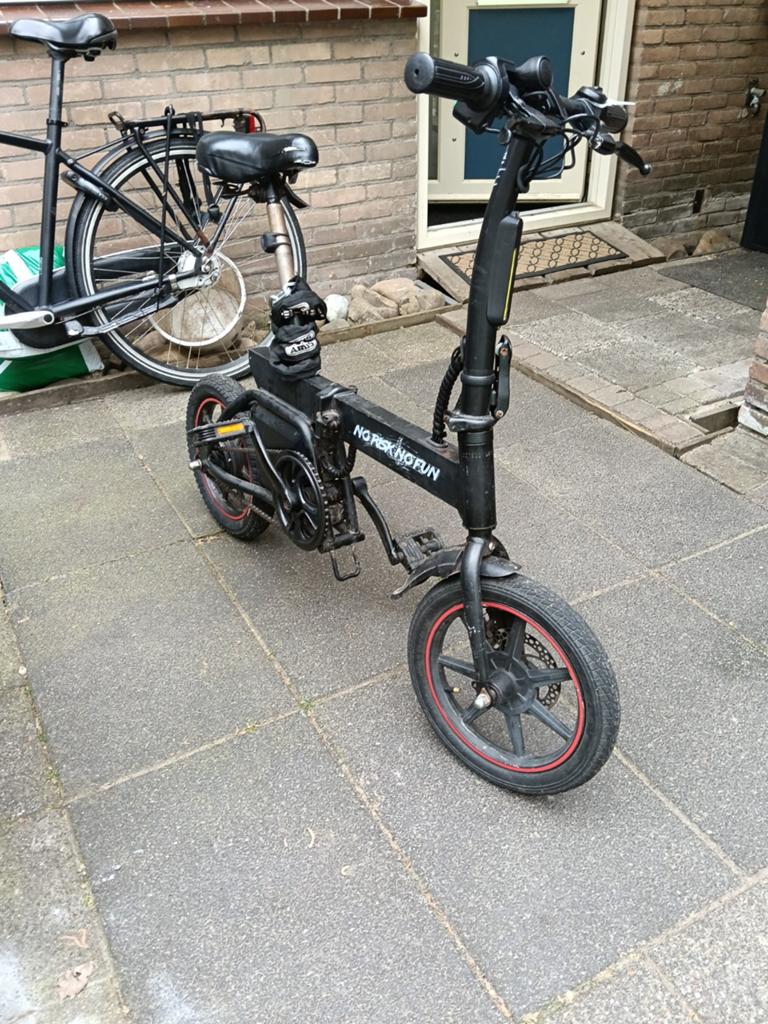 Windgoo b20, Fietsen en Brommers, Elektrische fietsen, Minder dan 30 km per accu, Gebruikt, Minder dan 47 cm, Ophalen