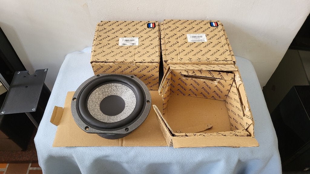 3x Woofers * FOCAL JM-Lab - Defect * Lees info, Ophalen, 150 watt of meer, Overige merken