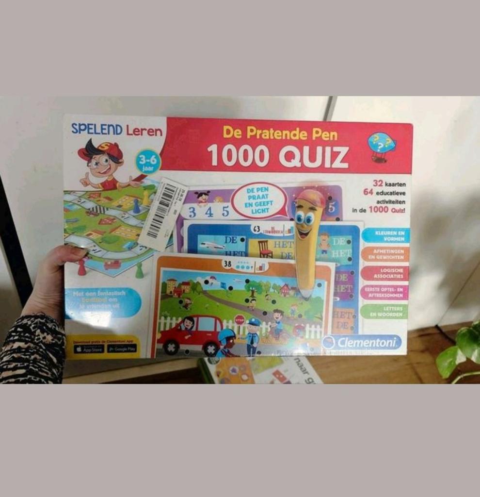 De pratende pen 1000 quiz nieuw, Kinderen en Baby's, Speelgoed | Educatief en Creatief, Ophalen, Nieuw