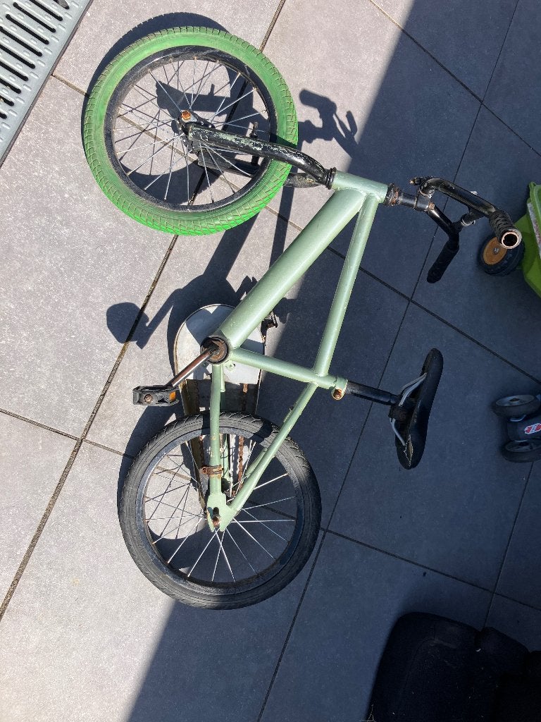 Crossfiets voor kinderen (4-6 jaar), Fietsen en Brommers, Fietsen | Crossfietsen en BMX, Ophalen, Terugtraprem, Staal, Stuur 360° draaibaar