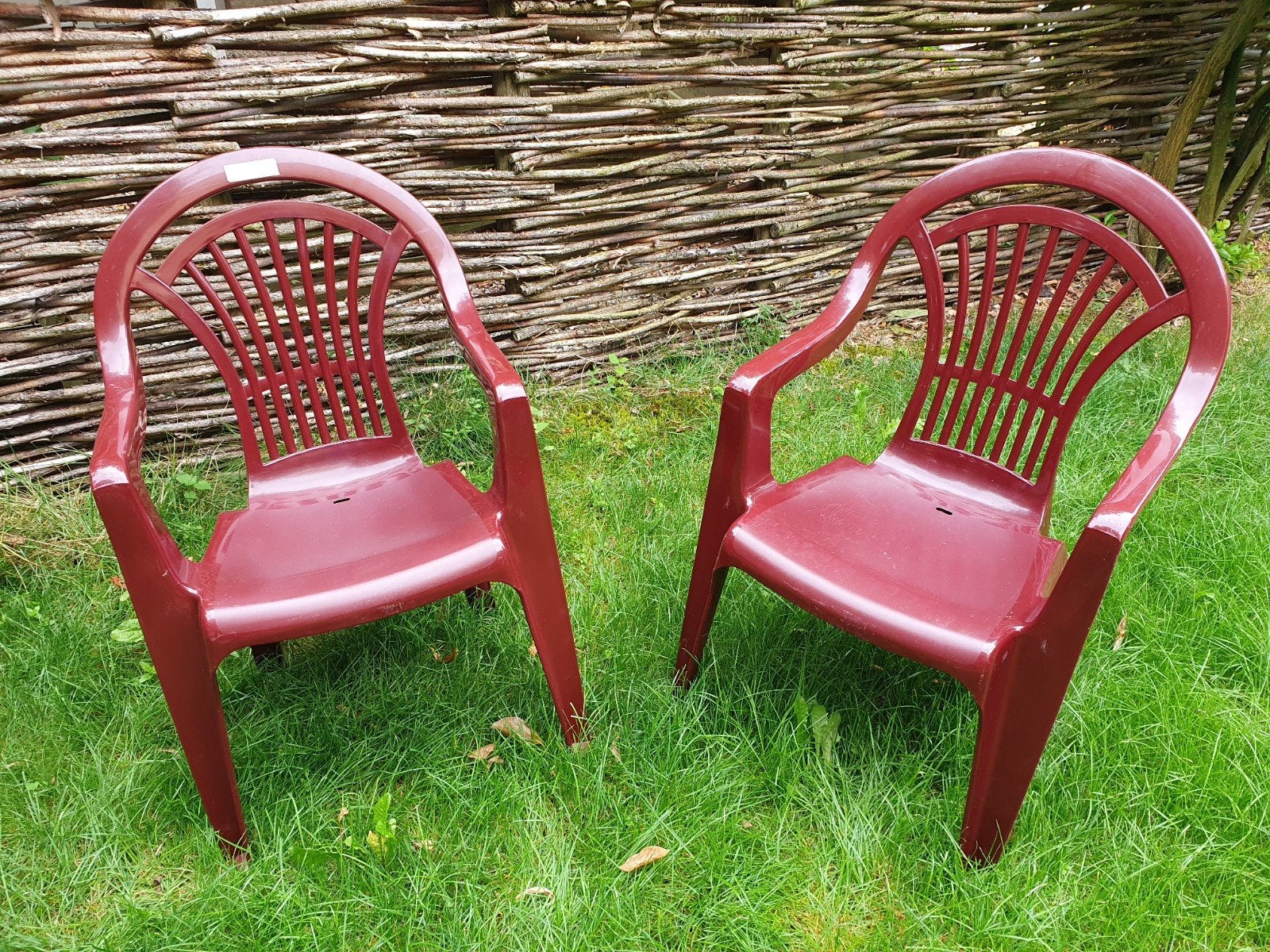 Aquarius Casual Furniture Tuinstoelen (2 stuks), Ophalen, Gebruikt, Kunststof