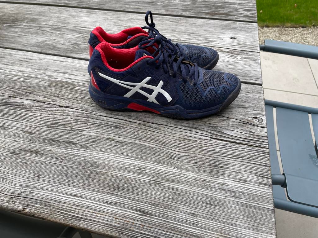 Asics tennisschoenen maat 37,5, Sport en Fitness, Tennis, Ophalen, Gebruikt, Schoenen, Overige merken