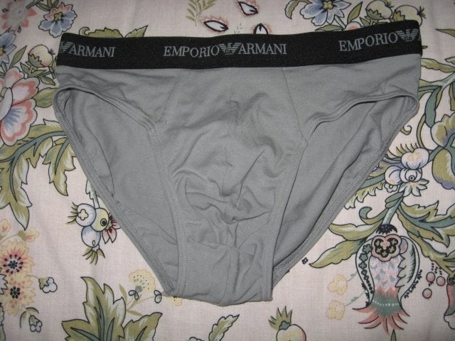 Te koop heren slip Emporio Armani, Verzenden, Grijs, Emporio Armani, Slip