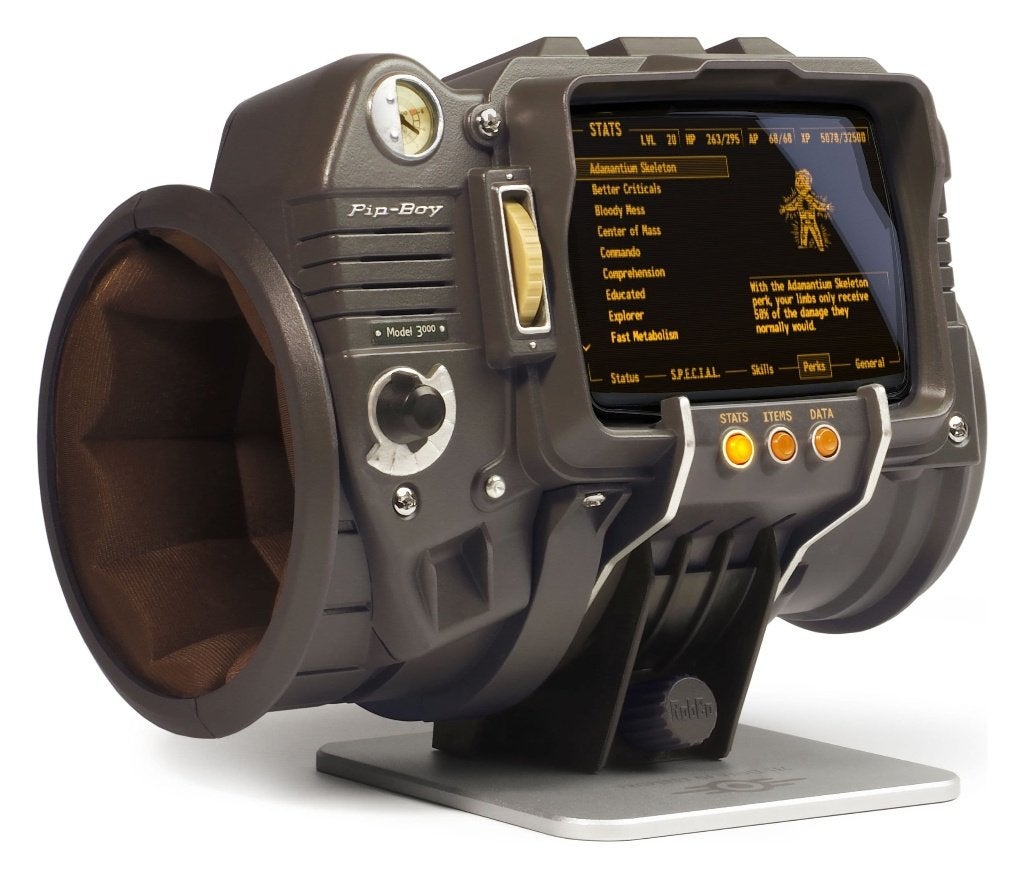 The Wand Company Fallout New Vegas die-cast Pip-Boy 3000, Info@wandy.com, Nieuw, Wand Company, Limited Colchester Business Park 820
