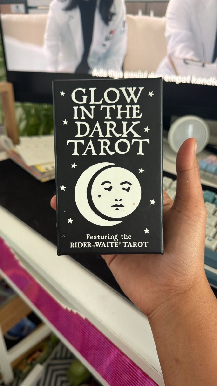 Glow in the Dark Rider-Waite Tarotkaarten, Ophalen of Verzenden, Nieuw, Tarot of Kaarten leggen, Overige typen