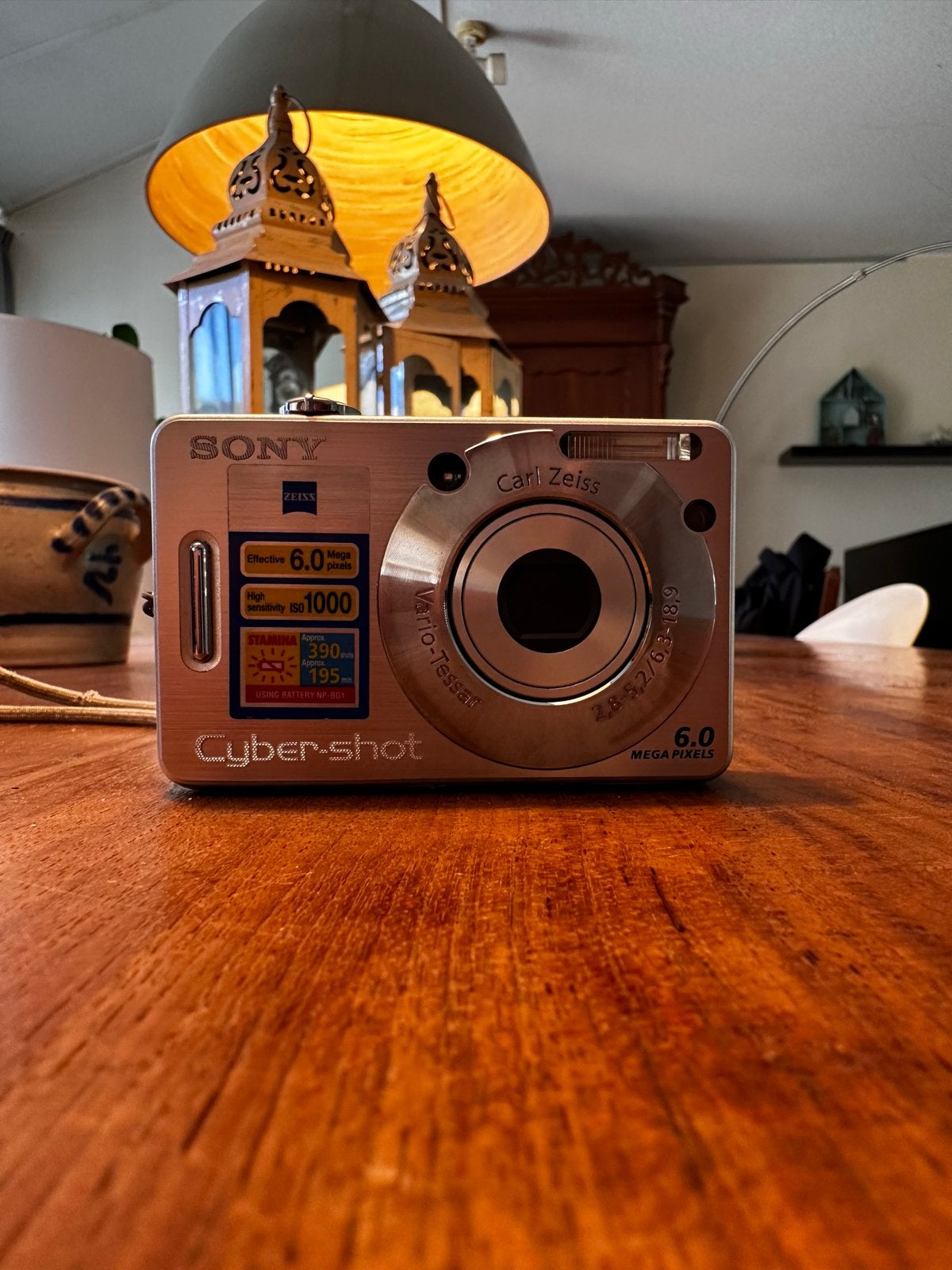 Sony Cyber-shot DSC-W50 - defecte lens, Ingebouwde flitser, Ophalen of Verzenden, Compactcamera, Accu