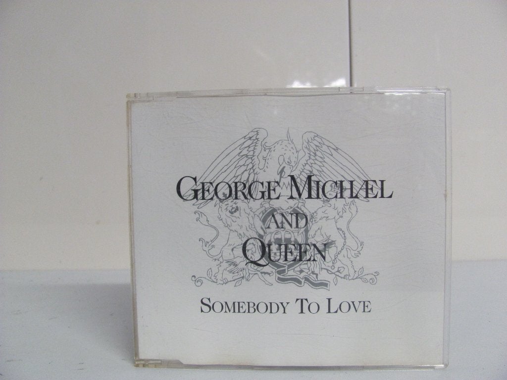 cd single george michael and queen-somebody to love, Ophalen of Verzenden, Zo goed als nieuw, Pop