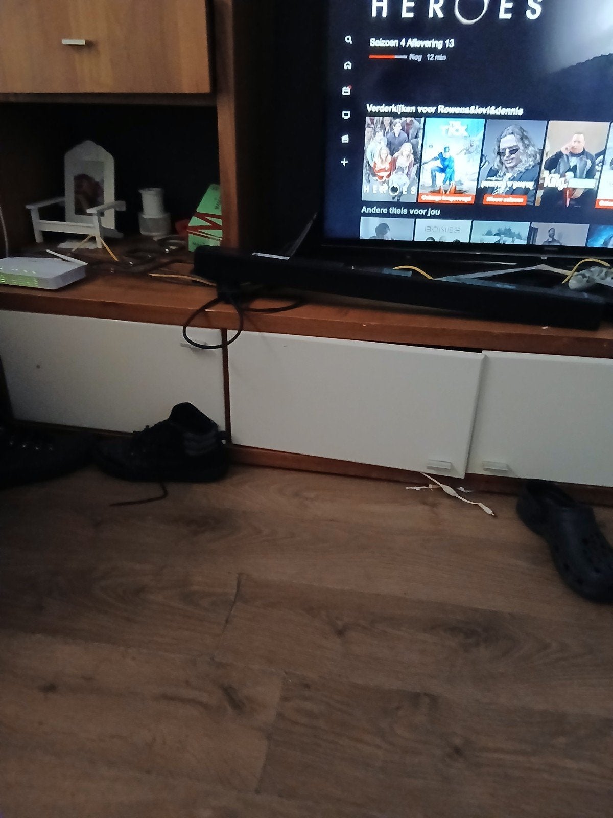 samsung soundbarmet de ab, Ophalen, 50 tot 100 cm, Zo goed als nieuw, Minder dan 100 cm