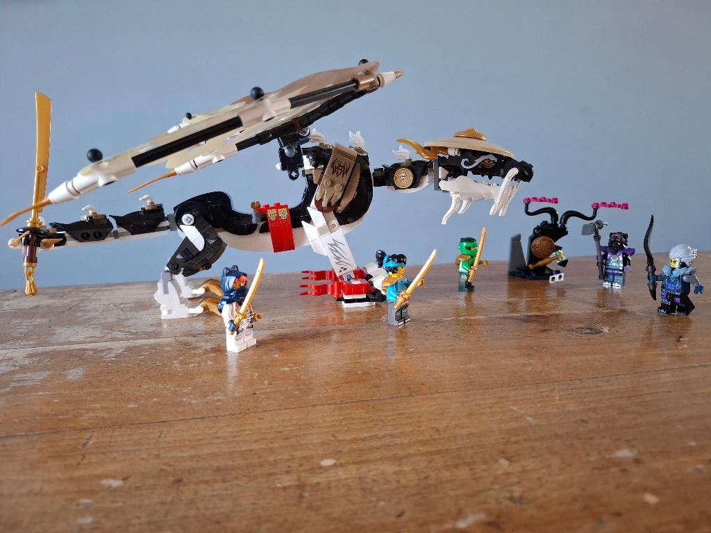 Lego ninjago dragons rising 71809, Ophalen, Lego, Zo goed als nieuw, Inclusief instructies