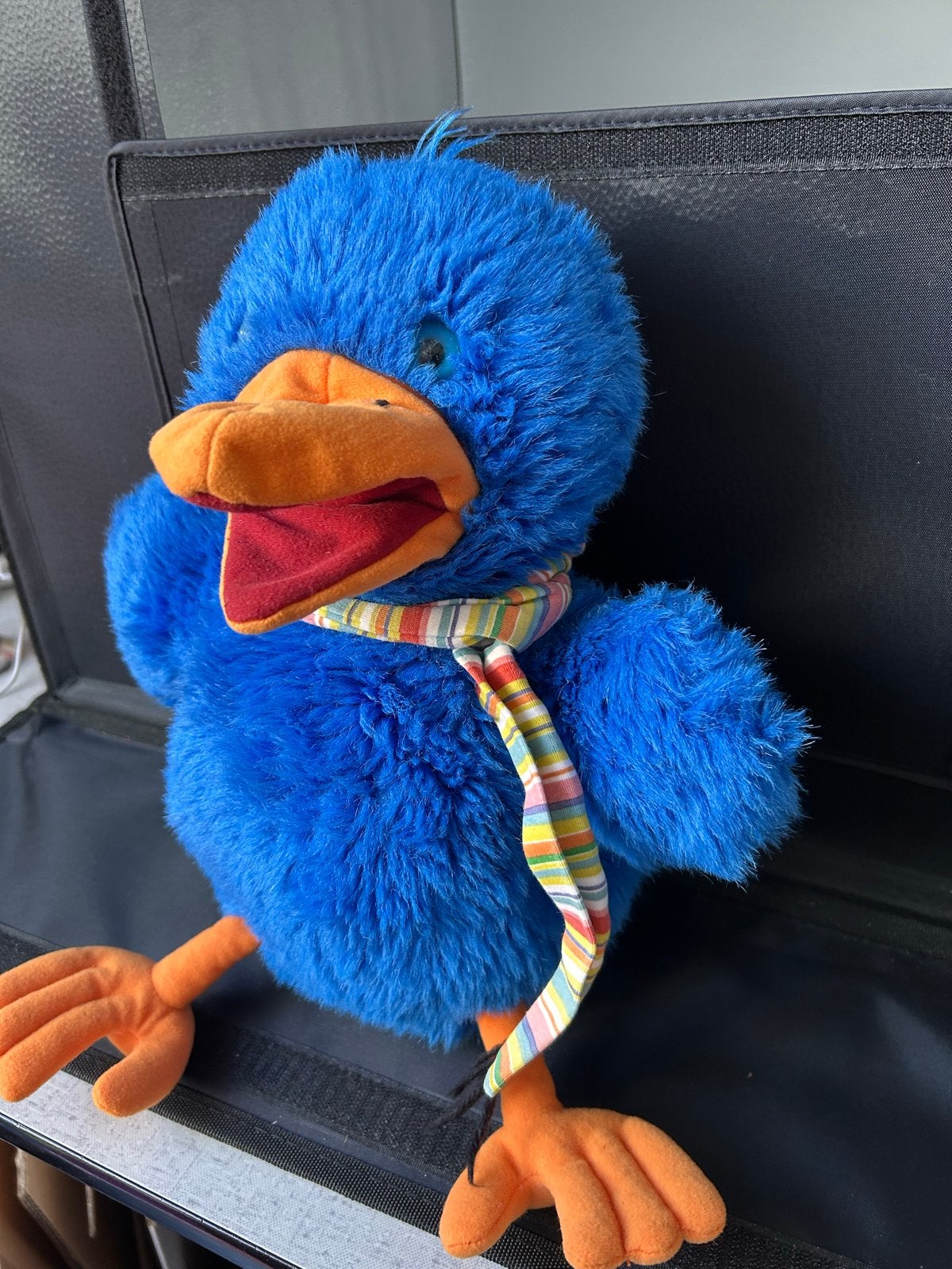Kleuterplein 'Raai de Kraai' knuffel, Gebruikt, Overige merken, Overige karakters, Overige typen