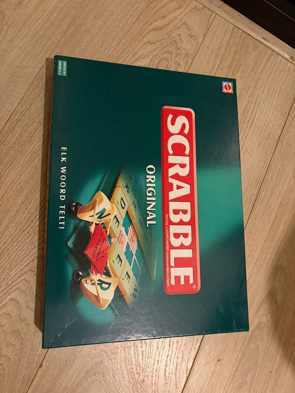 Nieuw Scrabble Original Bordspel - Klassiek Woordspel, Drie of vier spelers, Ophalen of Verzenden, Nieuw