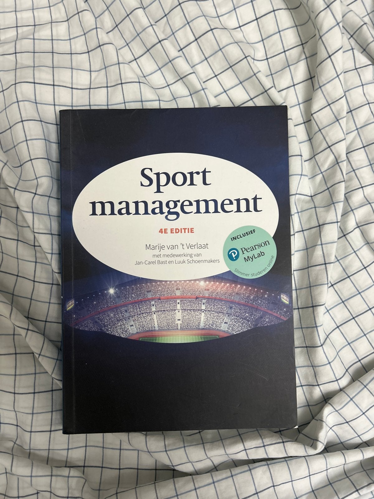 Sportmanagement 4e editie - Marije van 't Verlaat, Ophalen, Gamma, Zo goed als nieuw, HBO