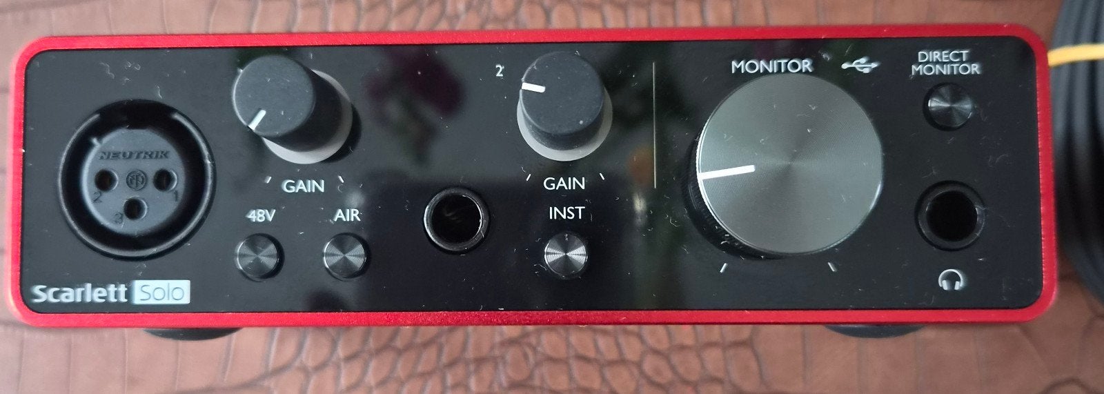 Focusrite Scarlett Solo 3gen, Ophalen of Verzenden, Zo goed als nieuw