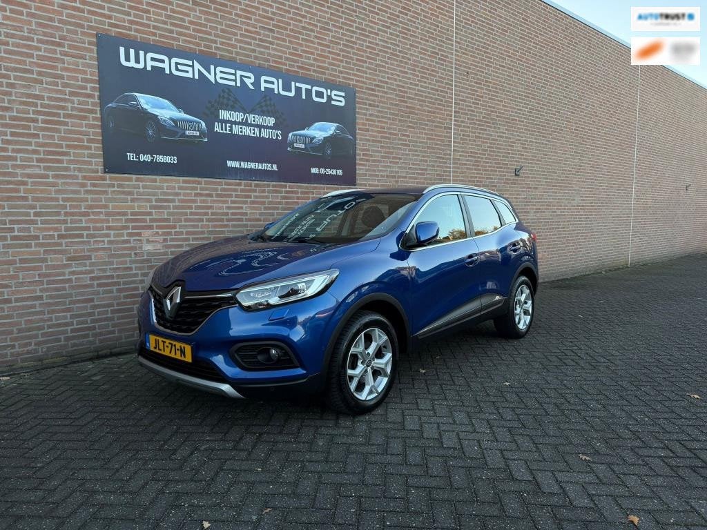 Renault KADJAR 1.3 TCe Intens Keylesgo+Entry Camera Navi Weg, Auto's, Voorwielaandrijving, Gebruikt, 4 cilinders, 700 kg
