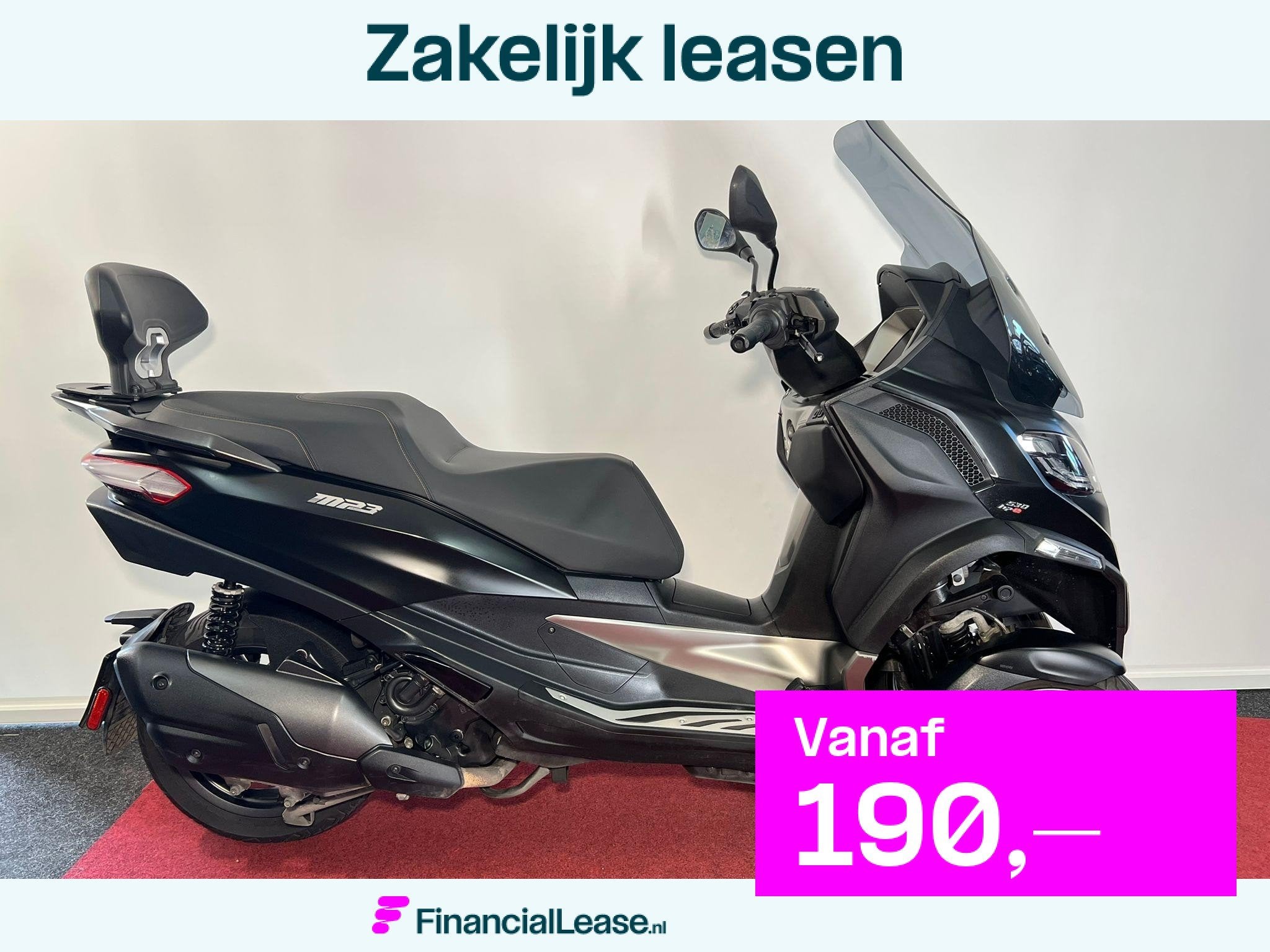 Piaggio MP3 500 HPE Exclusive, Motoren, ABS, Automaat, 12 t/m 35 kW, Scooter