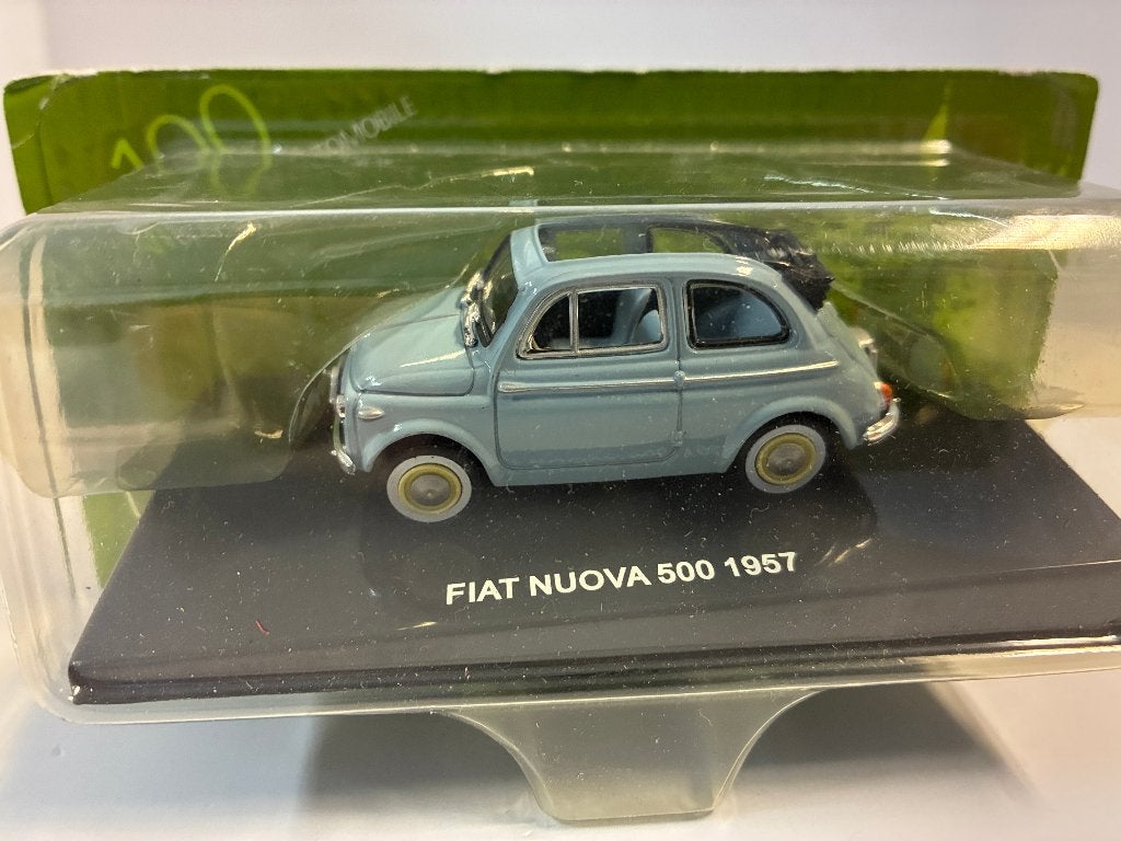 28853: Fiat Nuova 500 - 1957 - Deagostini 1:43, Hobby en Vrije tijd, Overige merken, Überseehaus, Baumwall 7, 20459 Hamburg, Duitsland