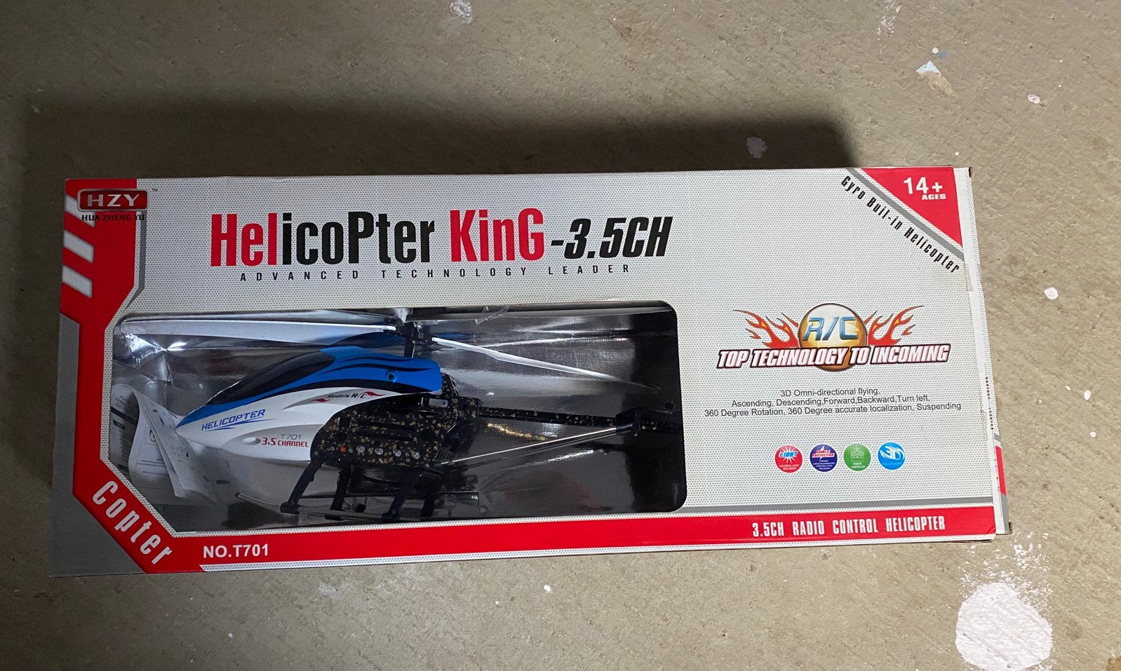 Helikopter, Ophalen, Zo goed als nieuw
