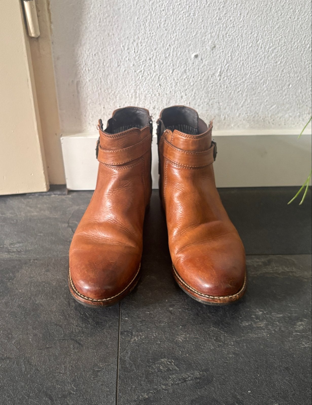 Hush Puppies Enkellaarzen Maat 38 - Zo goed als nieuw, Ophalen of Verzenden, Zo goed als nieuw, Bruin, Lage of Enkellaarzen
