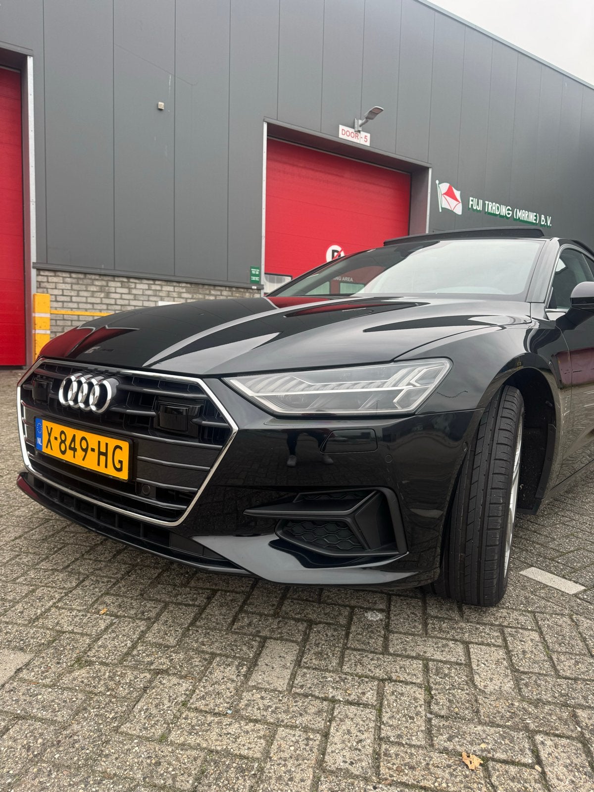 Audi A7 45 Tfsi 2019 Zwart, 4 cilinders, 4 stoelen, 245 pk, Particulier