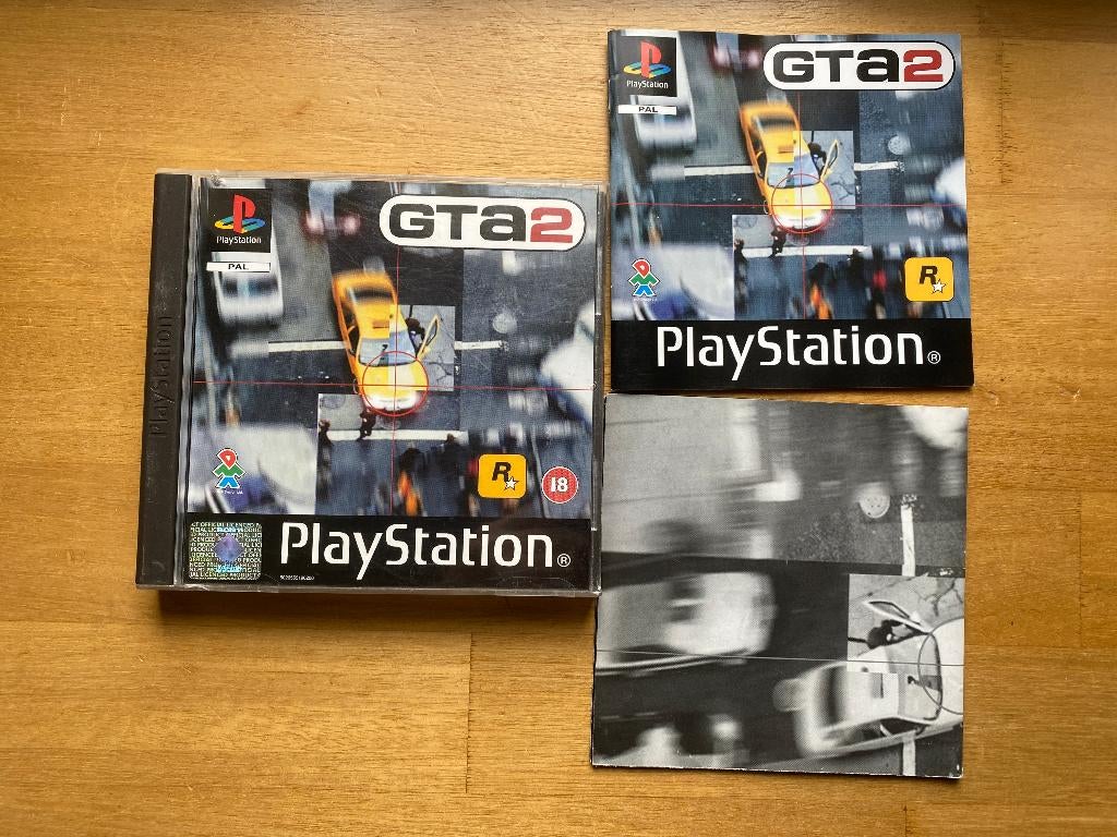 GTA 2 ps1, Spelcomputers en Games, Games | Sony PlayStation 1, 1 speler, Racen en Vliegen, Ophalen of Verzenden, Zo goed als nieuw